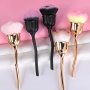 Nail Art Cleaning Brush Nail Brush Rose Head Nail Brush Manicure Beauty Brush Blush Powder Brushes Fashion Gel Nail Accessories Nail Material Tools Nail Brush