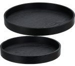 Serving Tray 2SET Black