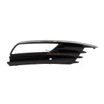 Audi A3 8V Sedan Fog Grille With Hole + Chrome Moulding Right 13-16
