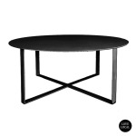 Country Metal Coffee Table White