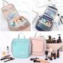 Waterproof Hanging Toiletry Bag Travel Organizer - Teal