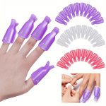 10 Pcs Nail Remover Plastic Nail Art Polish Soak Off Remover Nail Gel Polish Remover