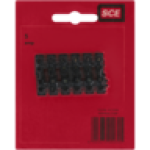 SCE 6-WAY Black Terminal Strips 5A 6MM 2-PACK