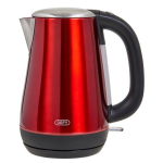 Defy – 1.7 Litre Stainless Steel Kettle – Red