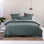 Linen House Providence Petrol Waffle Duvet Cover Set