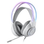 Redragon Scream Over-ear Rgb Gaming Headset - WHITE-RD-H231W-RGB