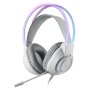 Redragon Scream Over-ear Rgb Gaming Headset - WHITE-RD-H231W-RGB