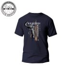 Mens Splatter Skull Tee - Navy - 5XL
