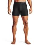 Men's Ua Tech 6" Boxerjock 2-PACK - Black 3XL