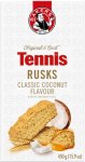 Bakers Tennis Classic Coconut Flavoured Wheat Rusk