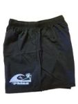 Mens Quick Dry Boxer Swimming Shorts With Front Pockets And Inner Mesh S Black
