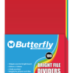 Strip File Divider Bright Board Assorted – FIL061