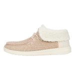Heydude Women's Kid Wendy Fold Brushed Cozy Little Kid big Kid Ivory 6 Medium