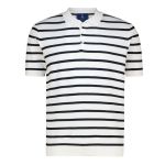 Mens Stripe Knitted Golfer