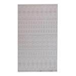 Plain Knitted-look 160X230CM Cream Carpet