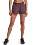 Women's Ua Play Up Shorts 3.0 - Ash Plum Md