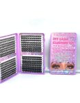 Favorbeauty Diy Lash Clusters Kit 32 Rows Eyelash Extension 100% Handmade Reusable Thin Band Soft And Lightweight Easy To Apply
