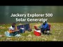 Pure Explorer 500 Jackery Portable Sine Wave Power Station 518WH & Evocharge Sunmaster Pro 100W Solar Panel