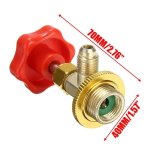 R134A Can Tap Valve