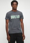 Guess Short Sleeve Cn Logo Tee - Artillery Grey