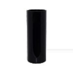 Black Cylinder Vase