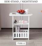 Zs - Side Stand Nightstand TYPE-3