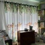 Curtains Per Drop Safari With Orchids