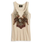 Women’s Eagle & Roses Sleeveless Tank Top