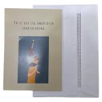 Paper Gift Card And Envelope Deur Die Donker Lei Brown
