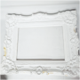 White Resin Baroque Frame