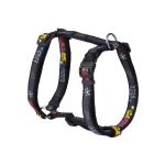 Rogz Fancy Dress Dog Classic Harness - Beach Bum Large Multi Bone