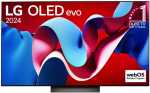 EVO OLED77C46LA LG 77" Oled C4 Series WEBOS24 Smart Tv 3840 X 2160 Resolution HDMI USB Bluetooth