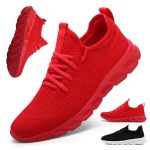 Sneakers For Women Walking Tennis Running Sneakers Non Slip Gym Workout Athletic Lightweight Comfortable Fashion Sport Mesh Casu
