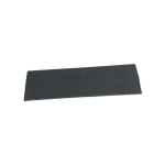 Platter - Black Slate Rectangular Tray 17 X 32CM Set Of 4