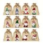 Stationery 12PCS Christmas Gnome Gift Bags Holiday Party Favors 15CM