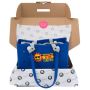 Beach Bag Tote - Medium Eva Bag With Insert & Charms Bubblegum Inc.