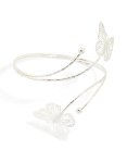 Silver Butterfly Arm Cuff