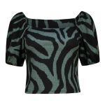 Real Crinkle 3 4 Sleeve Top