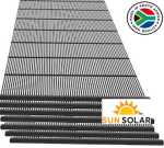 7-PANEL Diy Solar Pool Kit No Fittings Included