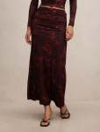 Mimio Mimi Flute Maxi Skirt - 16 Paloma Floral Co-ord