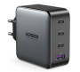 UGREEN 4 Port GaN 100W USB C PD Wall Charger Black