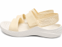 Crocs Literide 360 Sandals In White & Cream - White And Cream / 9