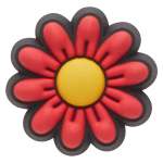 Red Daisy Jibbitz