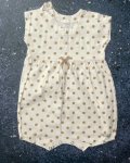 Naartjie White Polka Dot Romper 6 12M