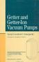 Getter And Getter-ion Vacuum Pumps   Hardcover