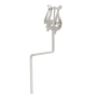 Alto Saxophone Marching Music Clip Portable   Long   Silver
