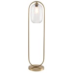 Historia Floor Lamp Brass