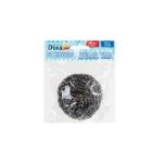 Scourer - Spiral Design - Stainless Steel - Silver - 8 Pack