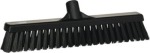 Vikan Hard And Soft Broom Black 410MM - Industroclean