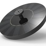 Solar Fountain Solar Powered Bird Bath Fountain Pump With 4 Nozzles 1.4W Solar Panel Kit Water Pump Outdoor Watering Submersible